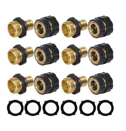 3/4 Inch Garden Hose Quick Connector