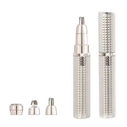 🔥 Portable Electric Eyebrow Trimmer – Interchangeable Heads 🪒