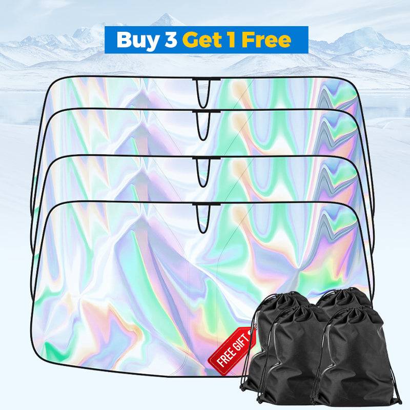 💎 Blocks 99% Heat & UV, Foldable Design for Instant Cool Interior & Dashboard Protection ☀️🚗