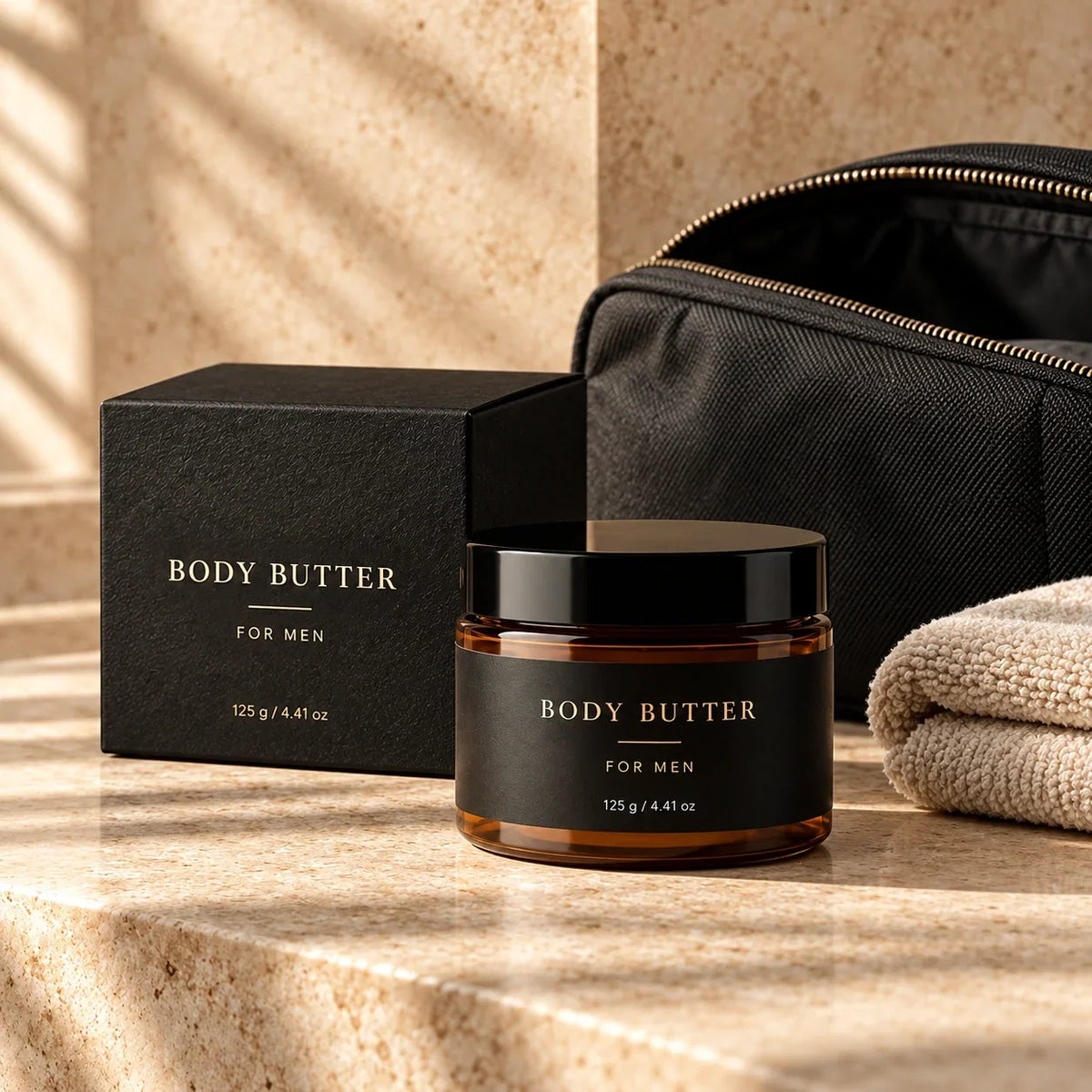 Men's Agarwood Fragrance Body Butter