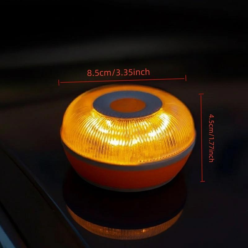 V16 strobe light strip with powerful magnet at the base of the battery
