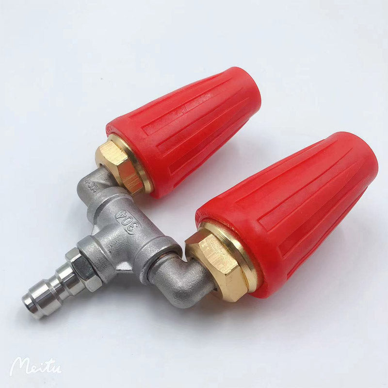 ๐ฏ๐ฅ Special offer: 50% off! ๐ฟ Stainless Steel Turbo Nozzle ๐ โ Perfect for terraces, cars, and facades ๐ก๐