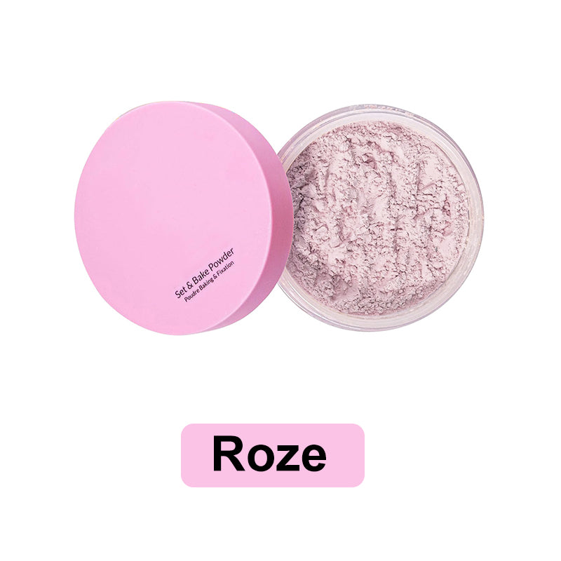 💖Hot Sale 50% OFF💖Loose Cosmetic Setting Powder with Extra Fluffy Puff