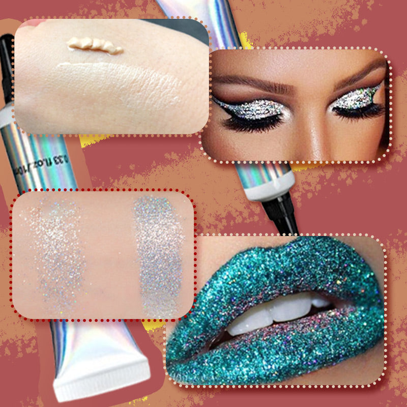 Cosmetic Glitter Primer for Eyes & Lips