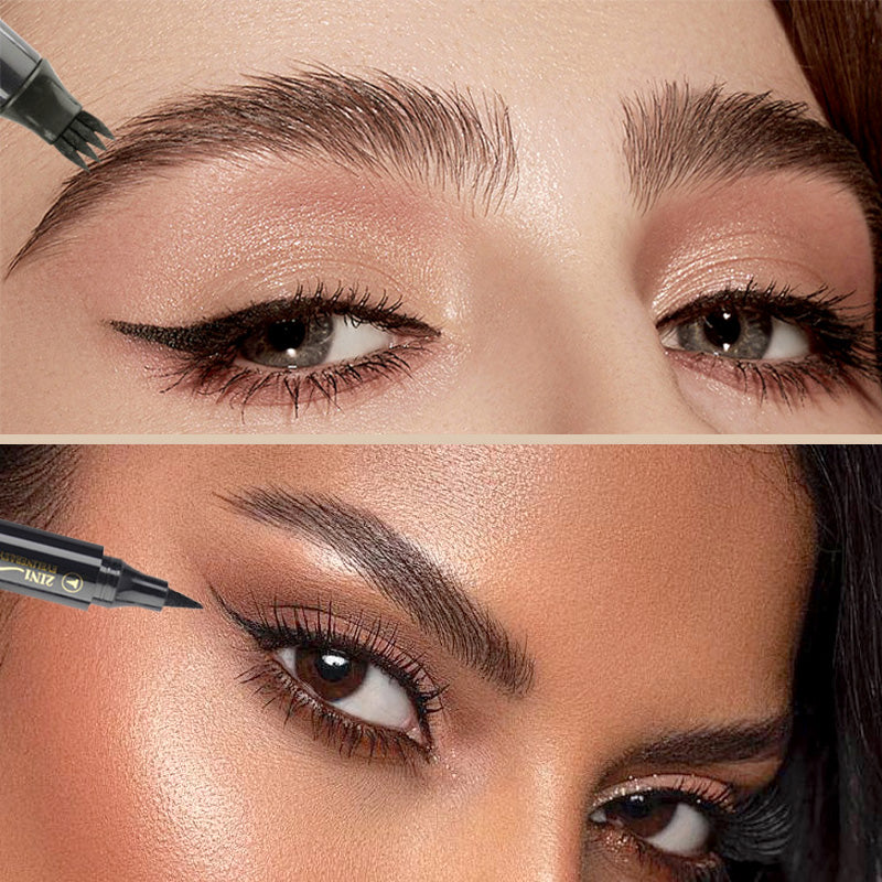 2-in-1 waterproof long-lasting Eyebrow & Eyeline Pen
