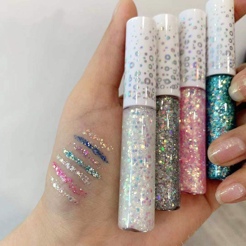 12 Colors Lasting Sequin Liquid Glitter Eyeliner