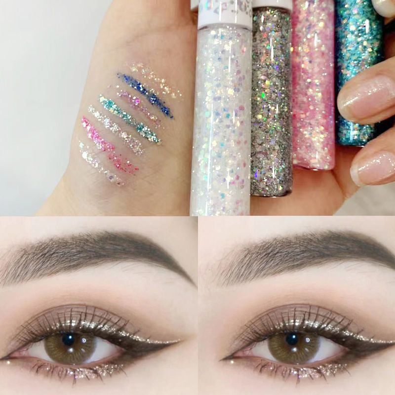 12 Colors Lasting Sequin Liquid Glitter Eyeliner