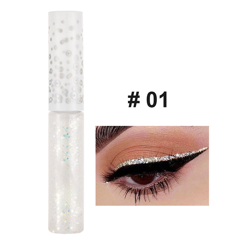 12 Colors Lasting Sequin Liquid Glitter Eyeliner