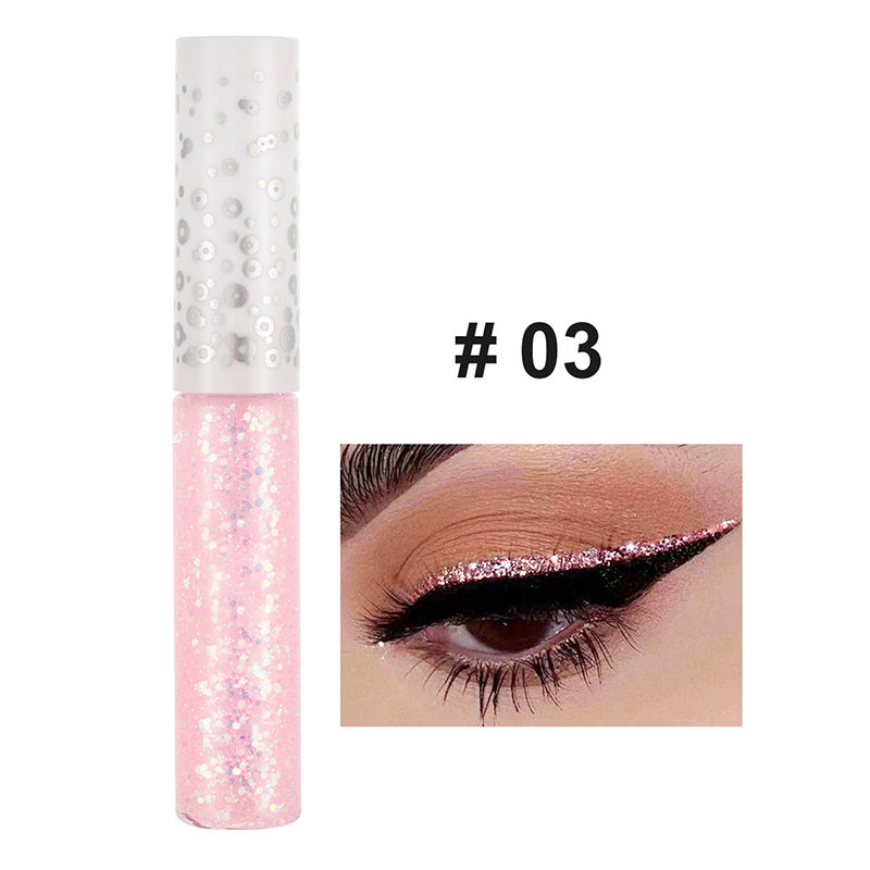 12 Colors Lasting Sequin Liquid Glitter Eyeliner