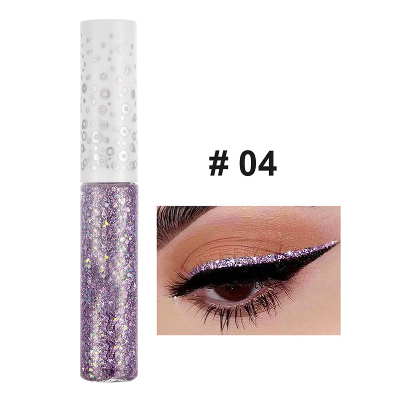 12 Colors Lasting Sequin Liquid Glitter Eyeliner
