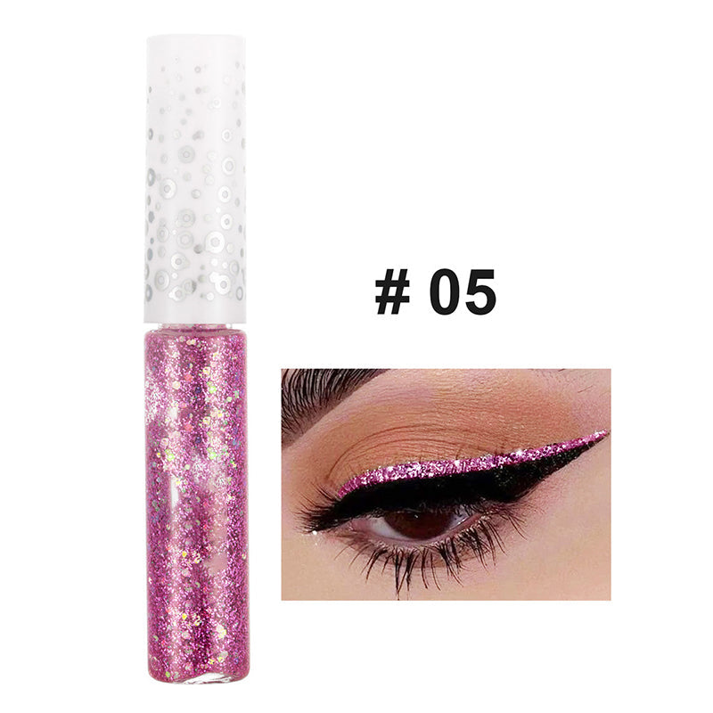 12 Colors Lasting Sequin Liquid Glitter Eyeliner