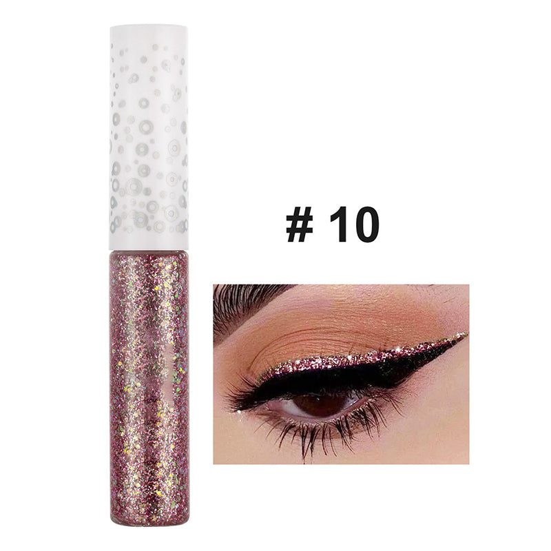 12 Colors Lasting Sequin Liquid Glitter Eyeliner