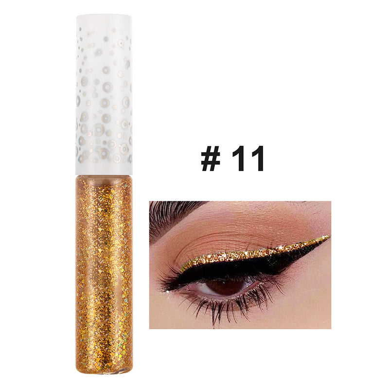 12 Colors Lasting Sequin Liquid Glitter Eyeliner