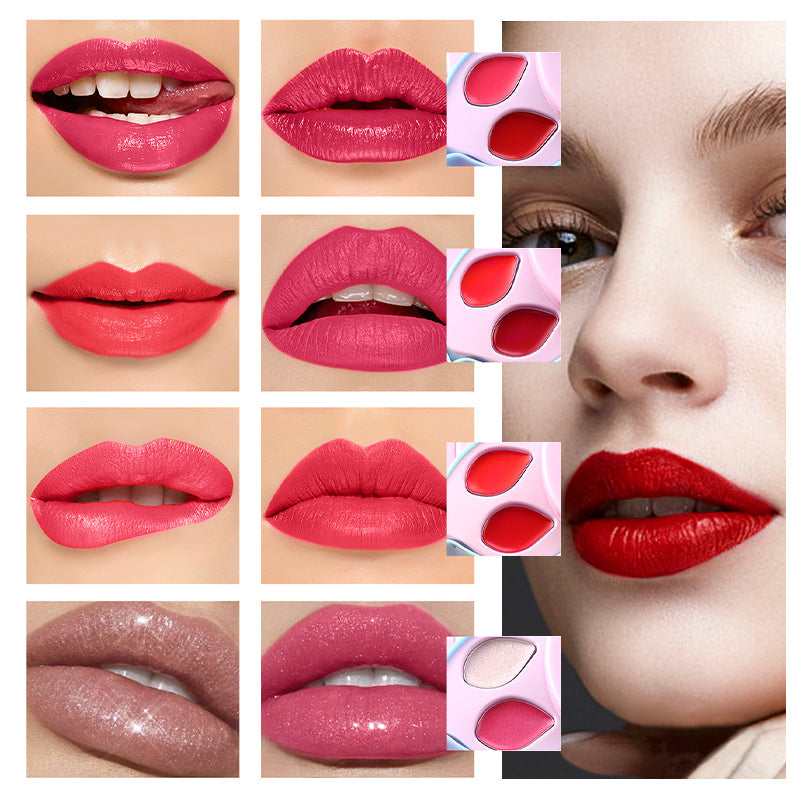 Rotating Flower Base Full Makeup Kit