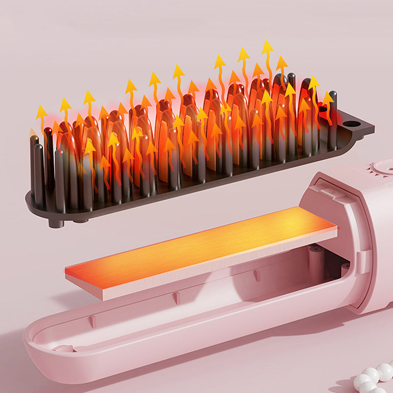 Negative Ion Heated Comb for Moisturized Hair