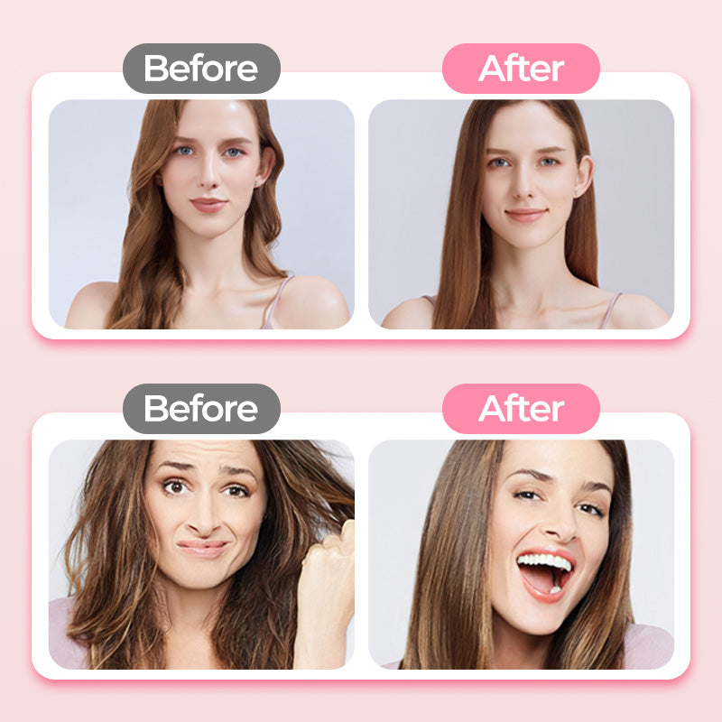 Negative Ion Heated Comb for Moisturized Hair