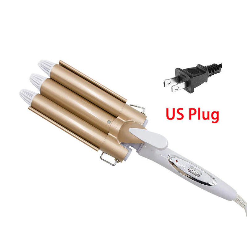 🌟Triple Barrel Hair Styling Curler🧑🦱