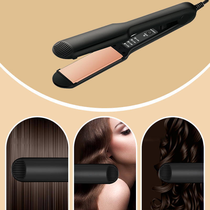 2 In 1 Electric Flat Iron Hair Straightener