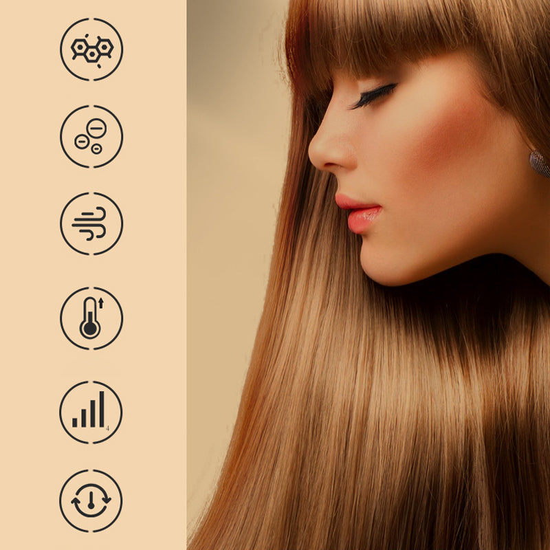 2 In 1 Electric Flat Iron Hair Straightener