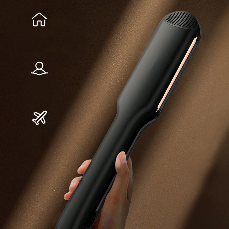 2 In 1 Electric Flat Iron Hair Straightener