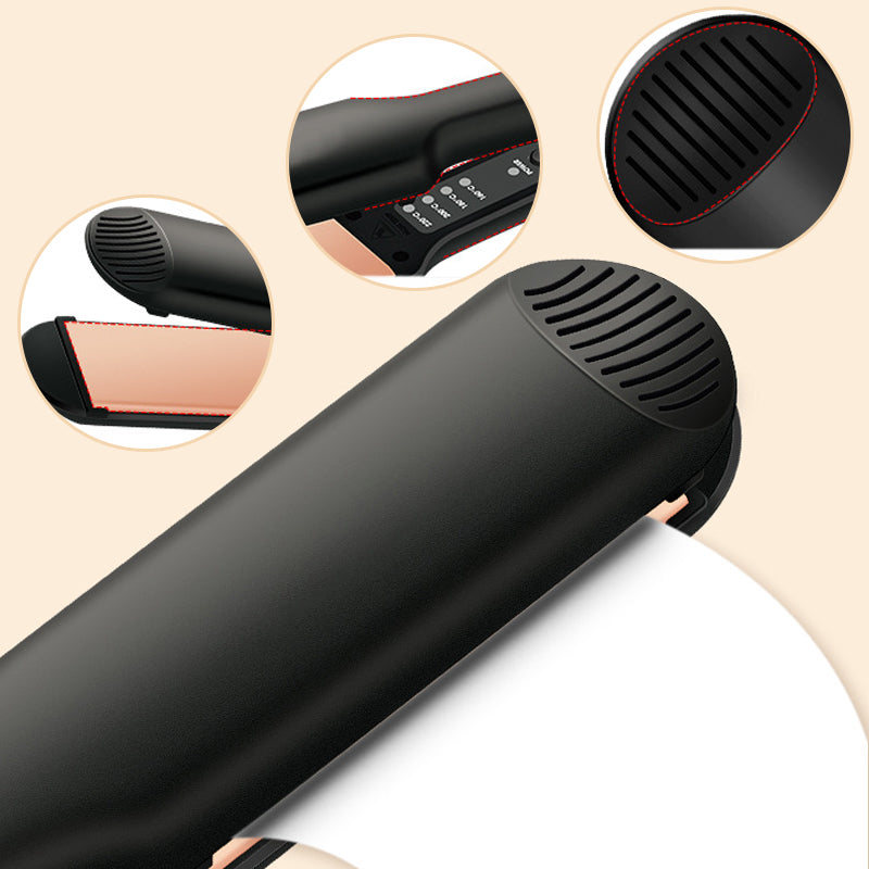 2 In 1 Electric Flat Iron Hair Straightener