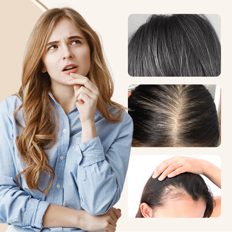 šNatural Clip-on Partial Bangs Hair Piece