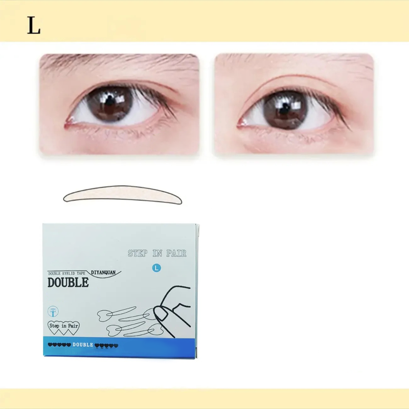 Invisible Strong Support Double Eyelid Tapes for Enlarging Eyes