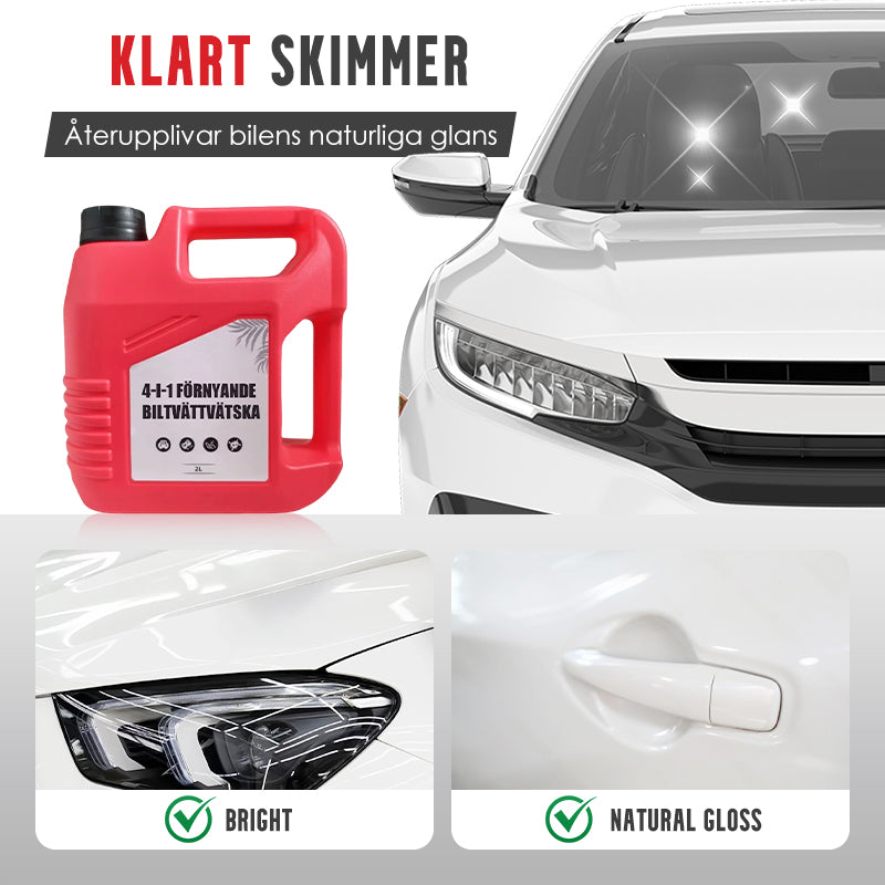 🎅 Hot Sale 49% OFF 🔥4-in-1 Renewing Car Wash Fluid
