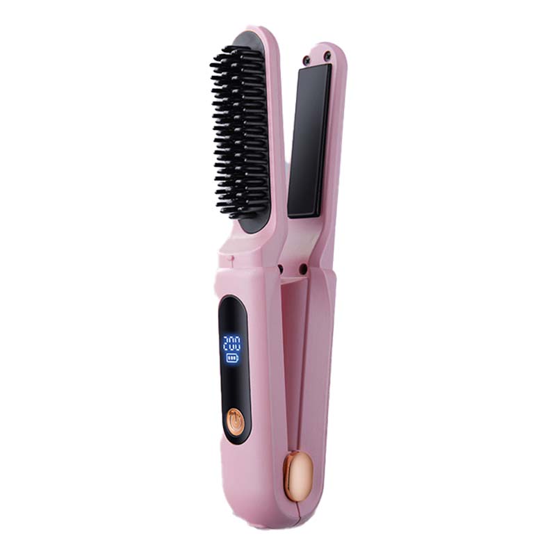 Flash Sale: 50% Off⚡2-in-1 Portable Hair Straightener & Curler