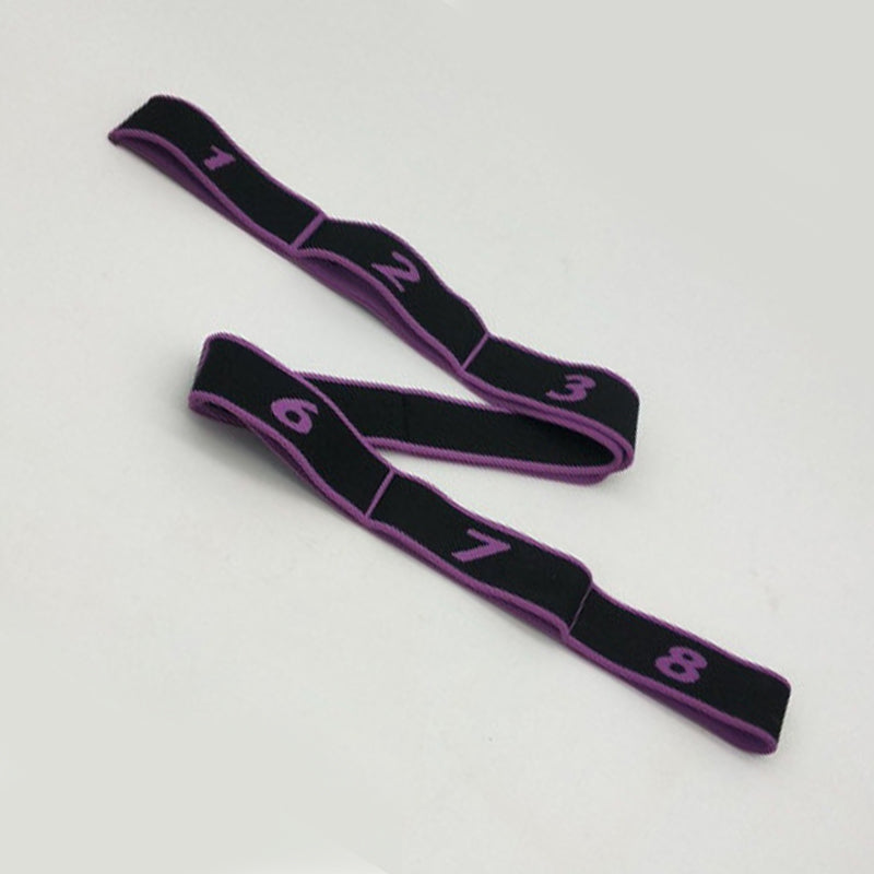 Fitness resistance band for stretching and yoga