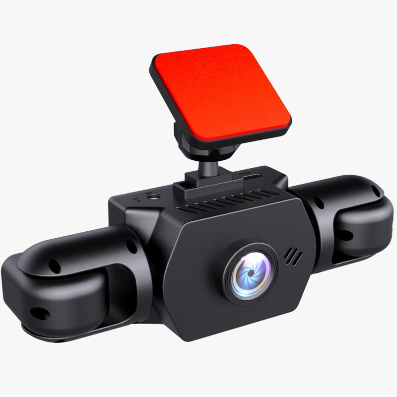 4-Lens 360° View Car Dash Cam