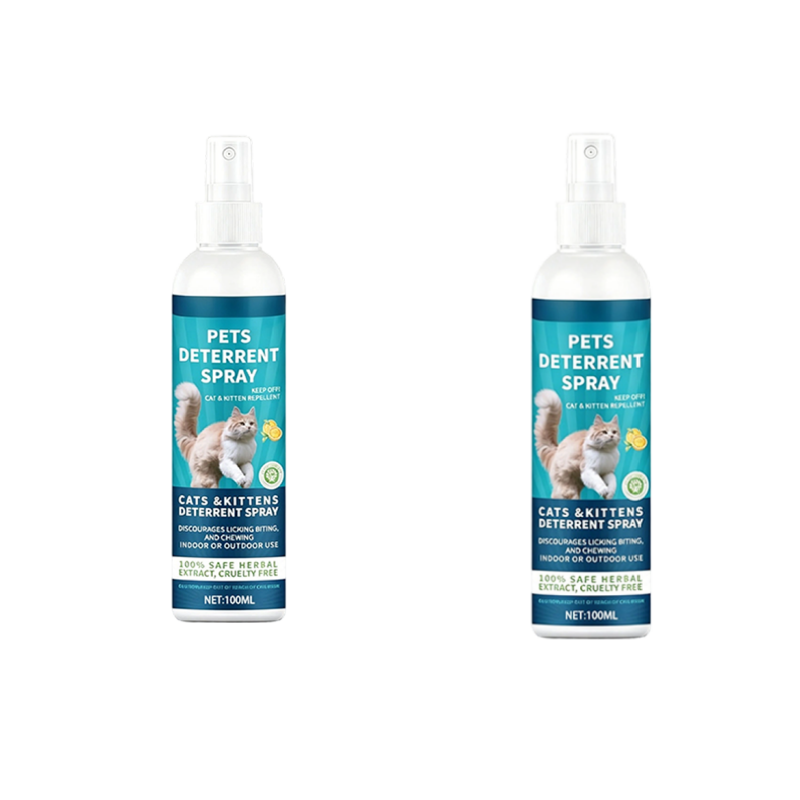Herbal Pet Deterrent Spray for Cats & Kittens
