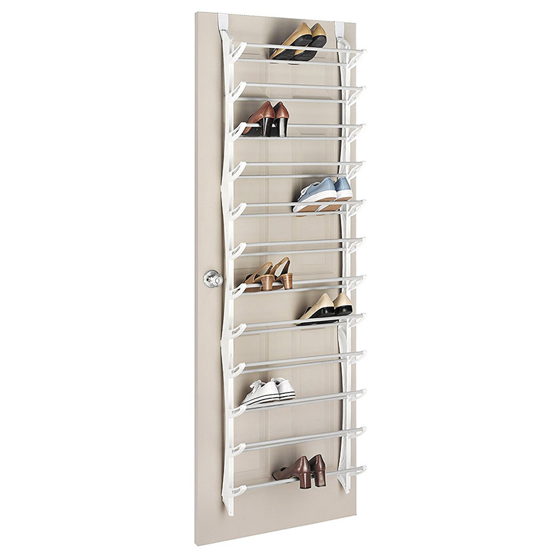 ๐ 50% OFF NOW! ๐ Over-the-Door Shoe Rack Organizer โ 24 pockets & tool-free install โ Fits standard doors, holds up to 24 pairs โ perfect for entryway or closet ๐ชโจ