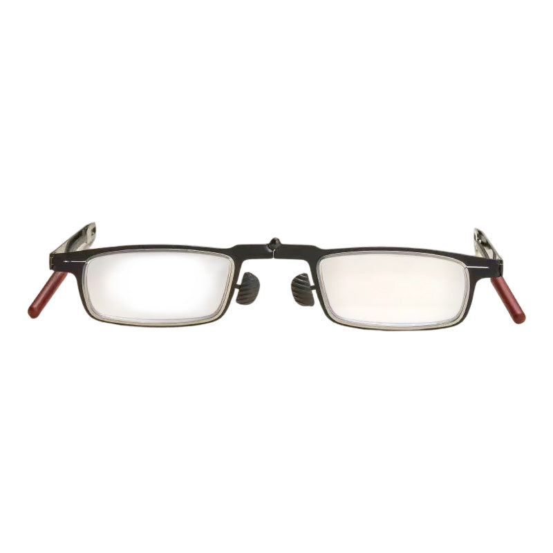 Ultra-Thin Foldable Reading Glasses with Attachable Phone Case and Kickstand