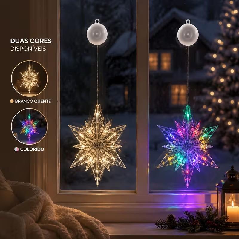 🎄 50% OFF! ✨ DIY Christmas Suction Window Lights – No drill, battery & reusable ✨