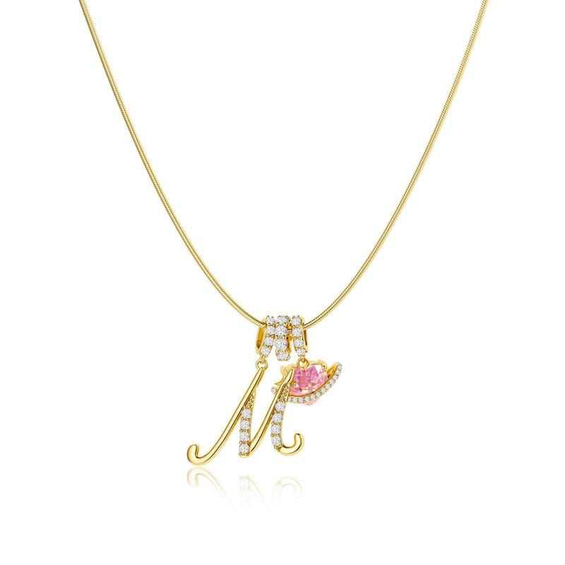 💖 LAST DAY – 75% OFF ✨ 3-layer pendant necklaces with initials A-Z 🎀 | Personalized & elegant