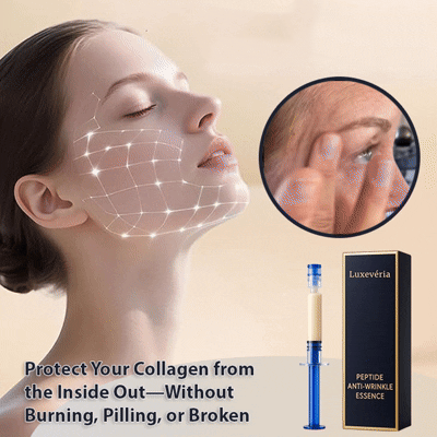🌿【Remove wrinkles at the touch of a button】Micromolecular collagen wrinkle cream
