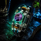💥Last-day sale – 57% off ☪️Glow-in-the-dark leather zodiac sign bracelet for men and women (6.9/8.1 inches)♑️