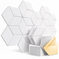 Self-Adhesive Acoustic Panels - Sound Insulating Foam Panels for High-Density Walls, Y-Shaped Liner Design, Flame Retardant, Noise Absorption, Echo Elimination