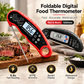 🎉 Limited-Time 57% OFF!🔥Instant-Read Digital Meat Thermometer 🌡️ – 0.8s Fast, ±1°C, Waterproof, Foldable Probe – Perfect for BBQ, Grilling & Baking
