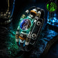 💥Last-day sale – 57% off ☪️Glow-in-the-dark leather zodiac sign bracelet for men and women (6.9/8.1 inches)♑️