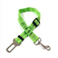 🐶🚗 Reflective Elastic Pet Seat Belt – Adjustable Car Restraint with Shock-Absorbing Buffer