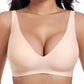 ⏳LAST DAY SALE 57% OFF💕Womens Comfortable Wireless Bralettes Seamless Deep V Everyday Bra