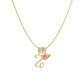 💖 LAST DAY – 75% OFF ✨ 3-layer pendant necklaces with initials A-Z 🎀 | Personalized & elegant