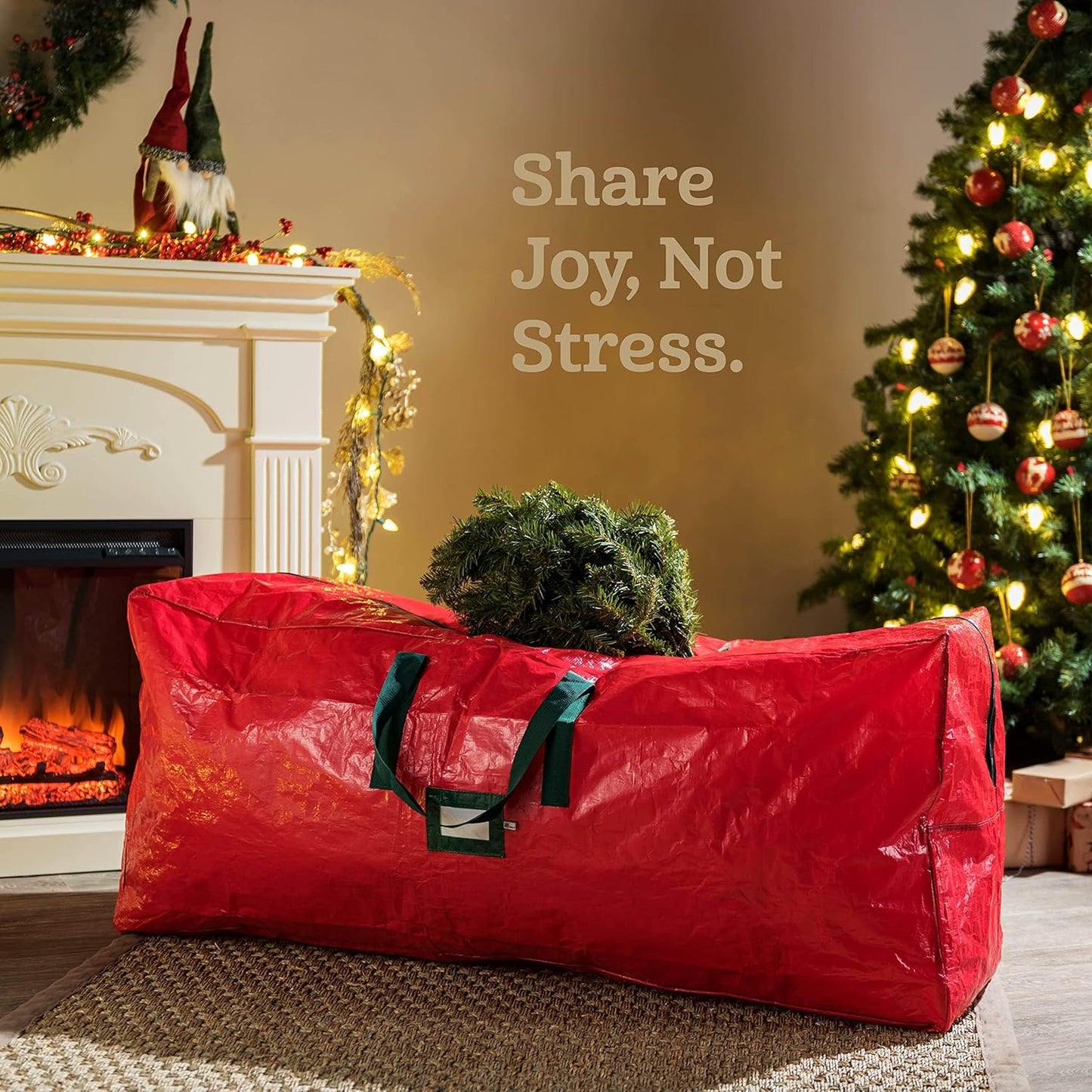 🎅Christmas sale 50% OFF🌟Durable waterproof storage bag for Christmas trees 🎄