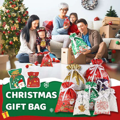 🔥Christmas Sale 52% OFF🎅The World’s Best Christmas Gift Bag With Drawstring🎁