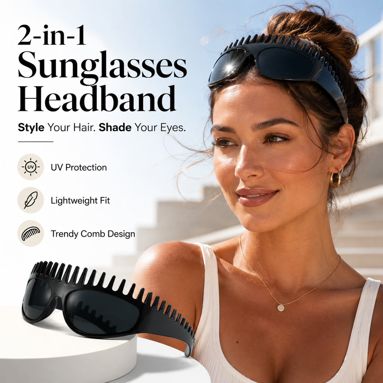 ✨ New Fashion Square Sunglasses for Women – Light Luxury, UV Protection, Oversized Frame, Versatile & Streetwear Stylish! 🕶️