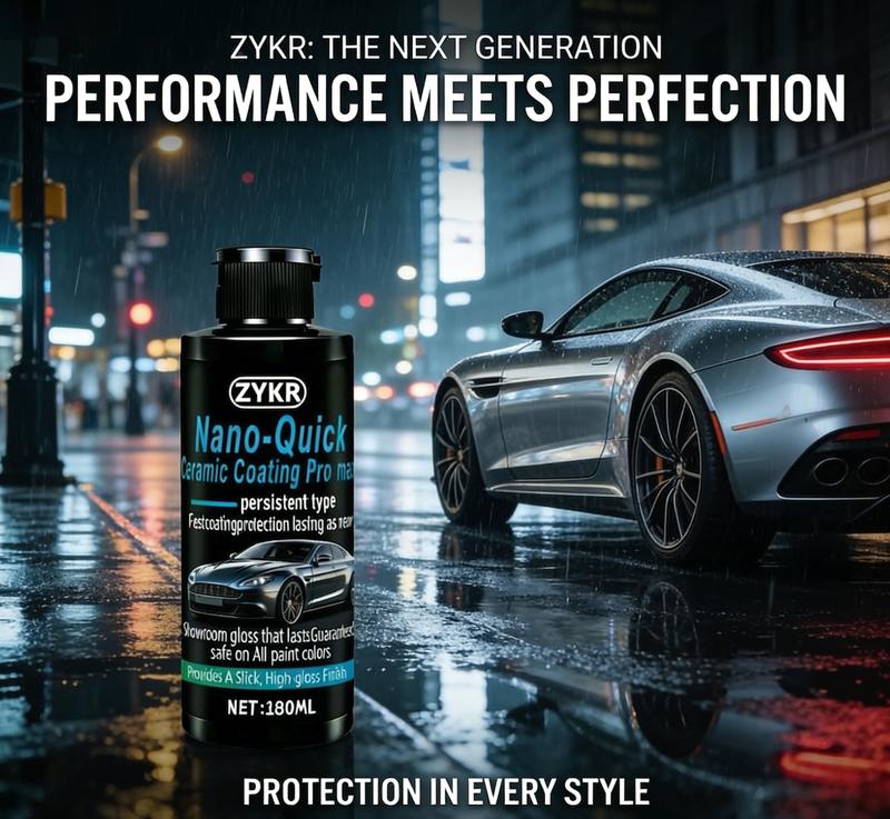 🔥50K+ SOLD! 🚗50% OFF! Nano Ceramic Spray – Deep Gloss & Water-Beading Protection, Spray & Wipe Easy Car Finishing Step 💧
