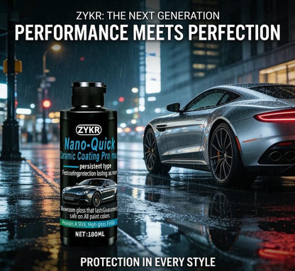 🔥50K+ SOLD! 🚗50% OFF! Nano Ceramic Spray – Deep Gloss & Water-Beading Protection, Spray & Wipe Easy Car Finishing Step 💧