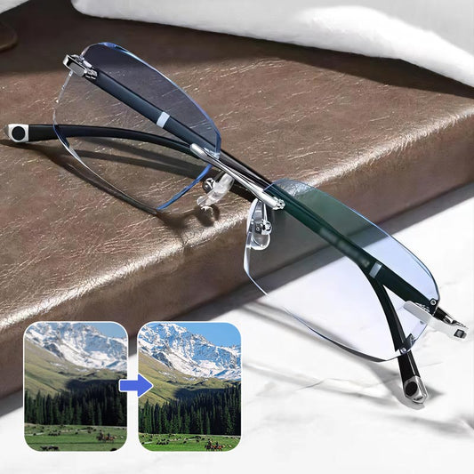🔥New dual-purpose anti-blue light reading glasses with high sapphire hardness✨
